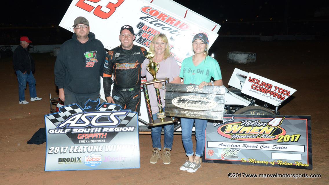 Nolan Wren Memorial Win Goes To Seth Bergman With ASCS Gulf South Region