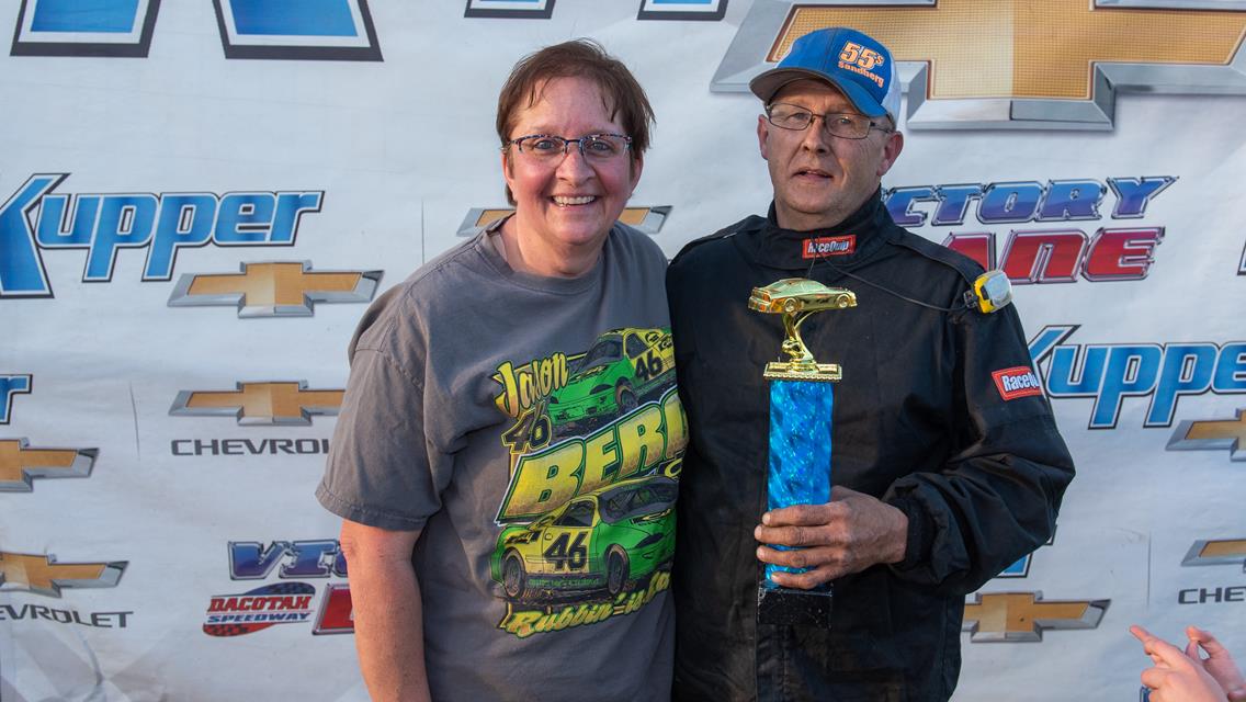 SANDBERG COASTS TO FIRST CAREER IMCA SPORT COMPACT VICTORY