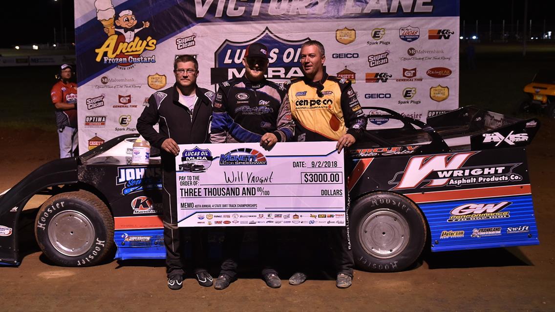 Vaught completes MLRA weekend sweep at Monett