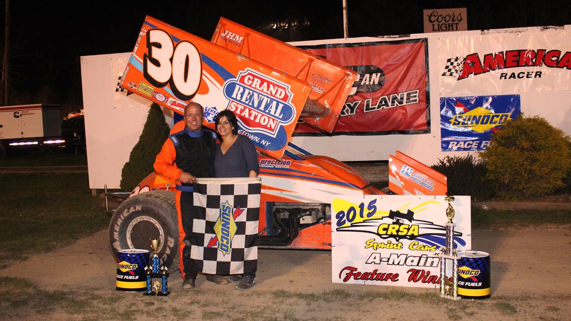 SCOTT GOODRICH WINS PENN CAN SPEEDWAY CRSA FEATURE