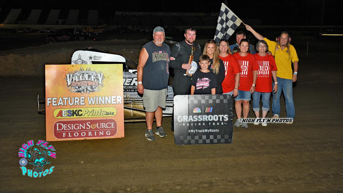 A.J. Gilbert, Dakota Foster score at Valley Speedway