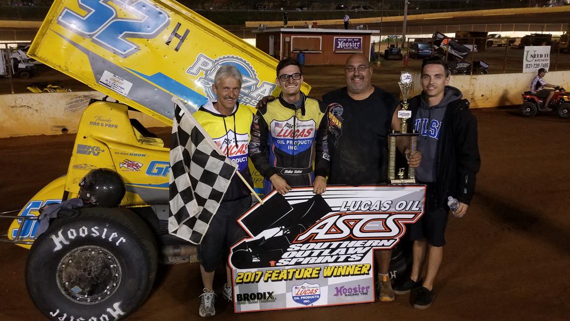 Crossville Victory Highlights Strong Weekend For Blake Hahn In ASCS Competition