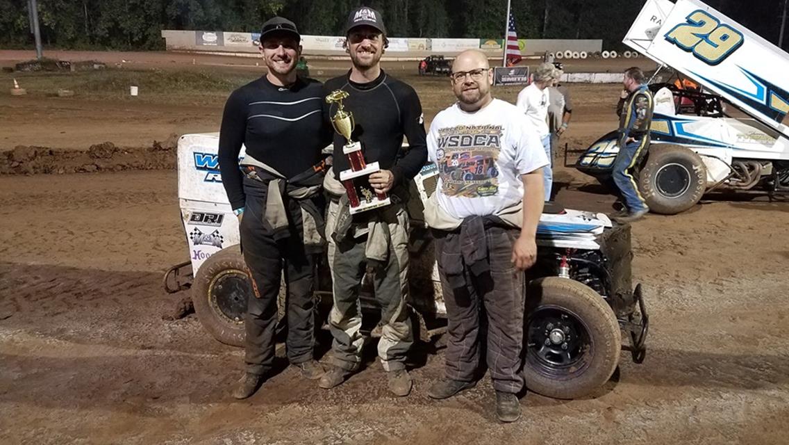 Ryan Winter Earns First Northwest Dwarf Car Speedweek Win In Round #3 At CGS