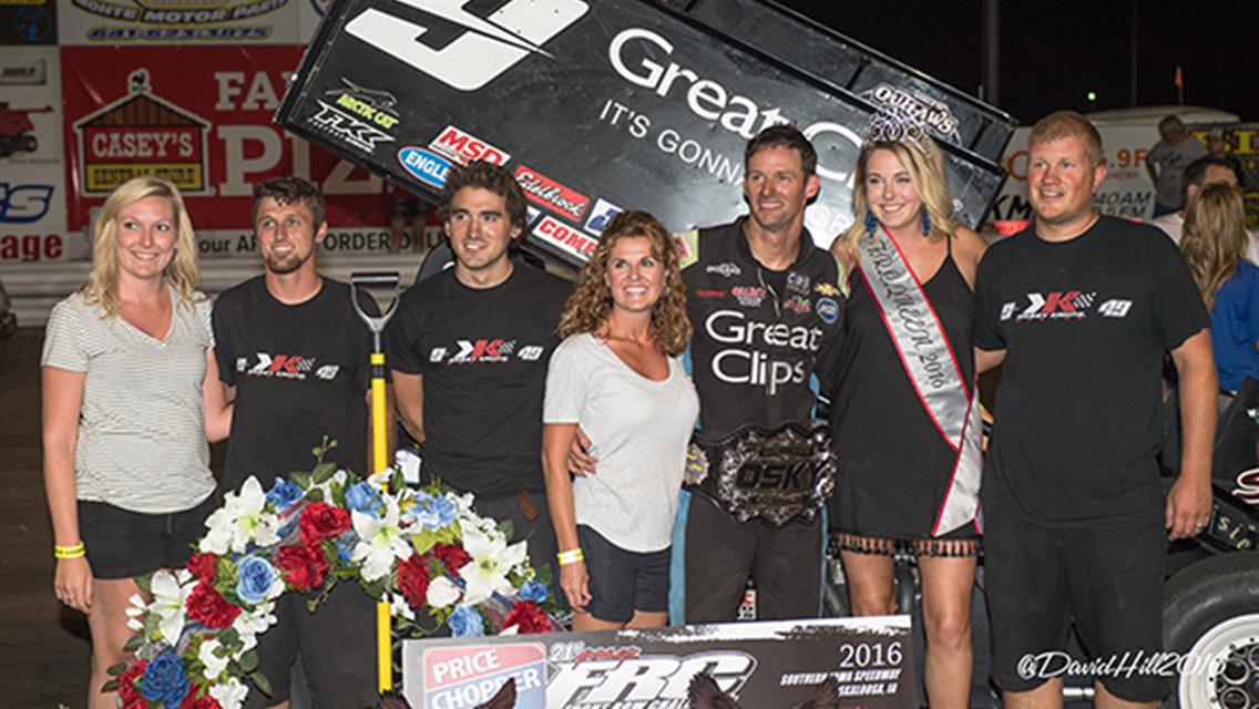 Daryn Pittman Races to His Third Front Row Challenge Championship!