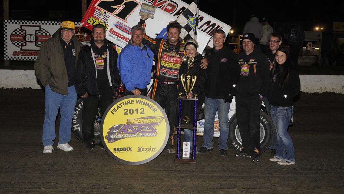 Brown Bests Midwest foes in I-80 weekend finale!!