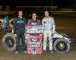 BENSON BLASTS TO FIRST POWRI L