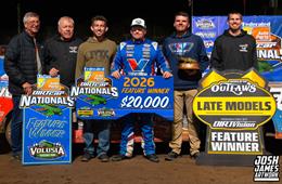 Brandon Sheppard Tops DIRTcar Nationals Finale at Volusia Speedway Park