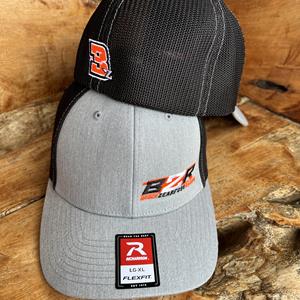 orange 3 BZR fitted hat