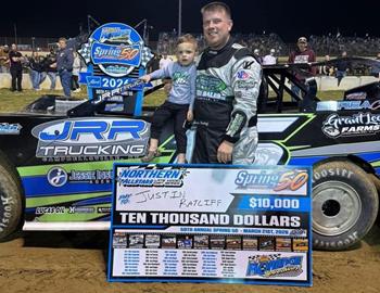 Florence Speedway (Union, KY) – Northern Allstars Late Model Dirt Series – Spring 50 – March 21, 2026. (Riehle Photography)