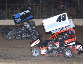 Max Roseland #84 and Kayla Maulsby #49