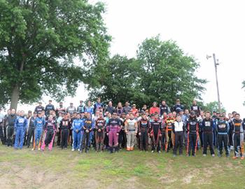 The drivers that participated in the 6th Annual John Hinck Championship