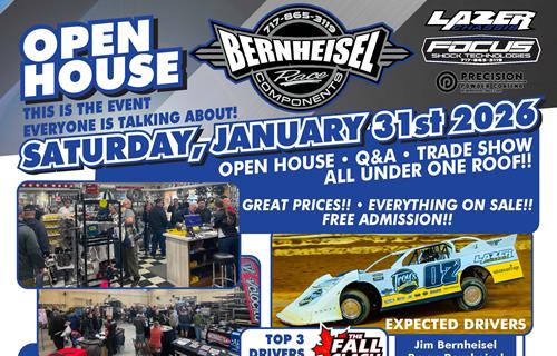 Bernheisel Race Components Open House – January 31