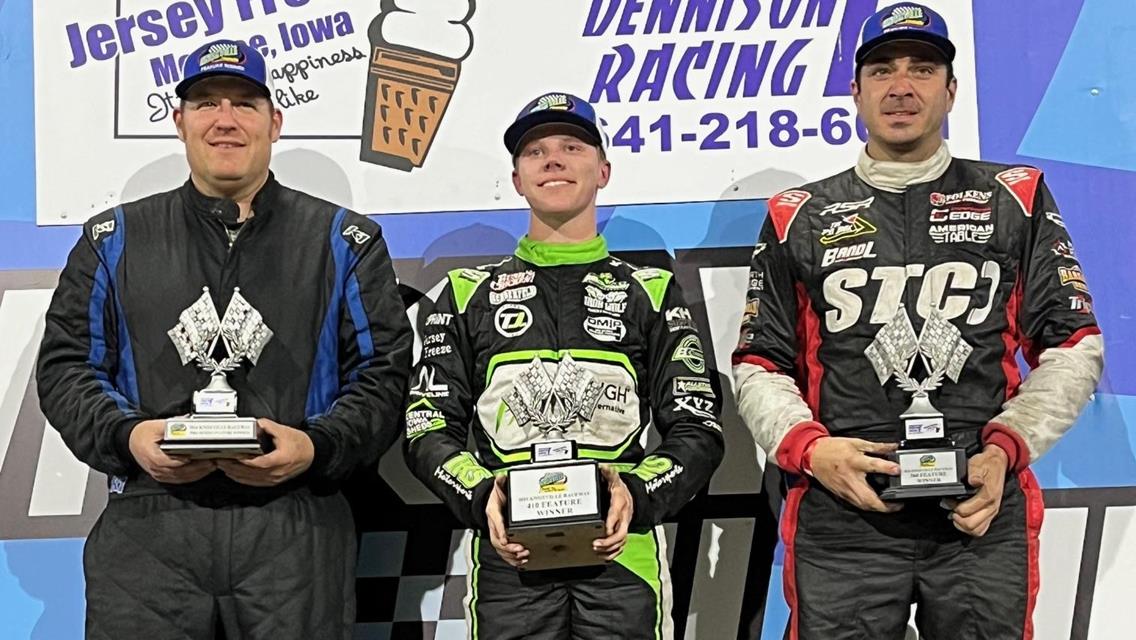 Chase Randall Scores First Ever Knoxville 410 Win!