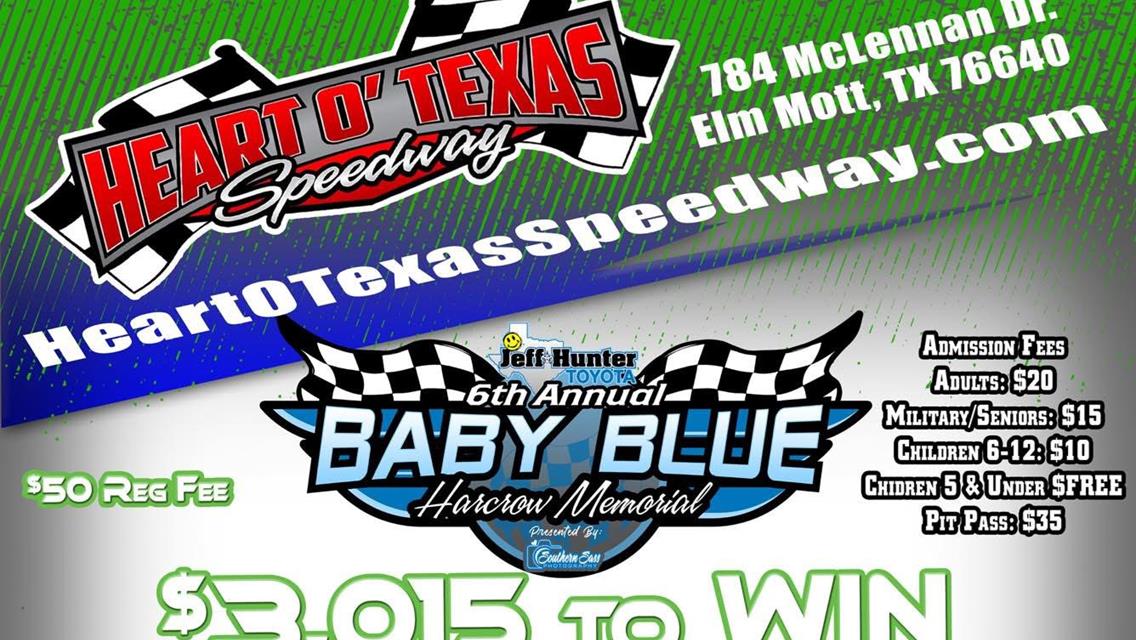 Baby Blue Harcrow Memorial and TOMS Modifieds 4/4/25