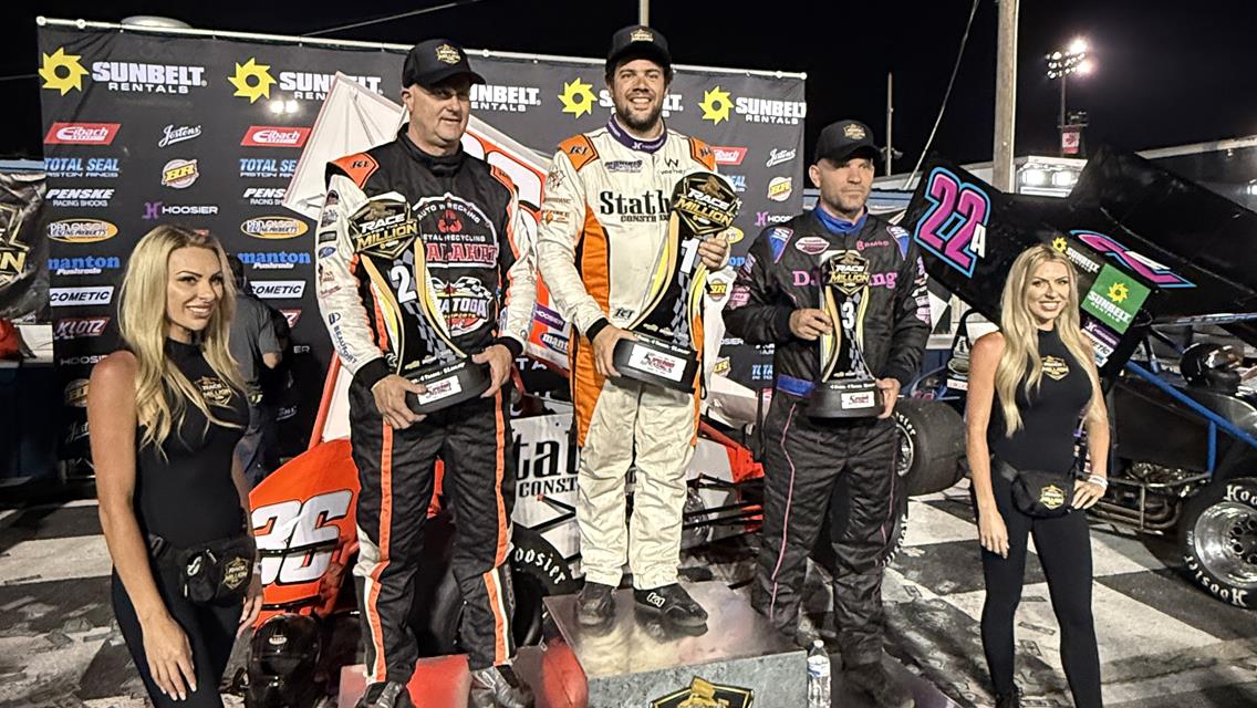 PENSACOLA PAYDAY: WILLISON WINS INAUGURAL $30,000 RACE FOR THE MILLION FEATURE AT FIVE FLAGS SPEEDWAY