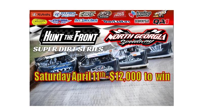 Saturday April 11th Hunt The Front Super Dirt Series race for $12