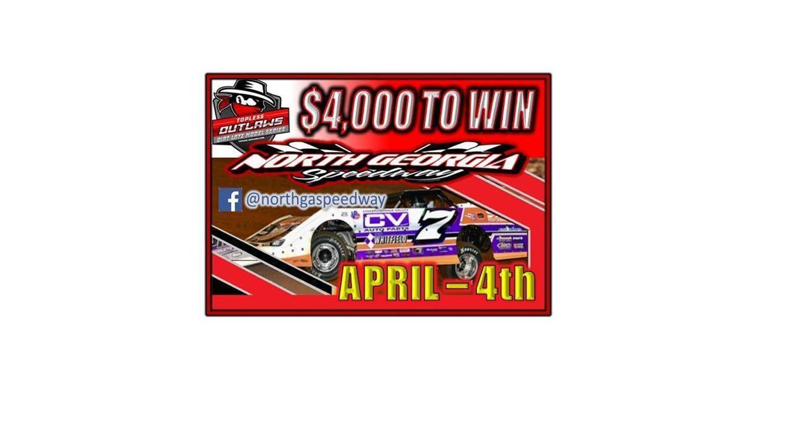 Topless Outlaw $4000 to win